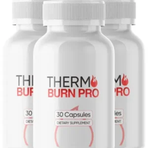 Thermo Burn Pro supplement bottles for weight loss metabolism support product