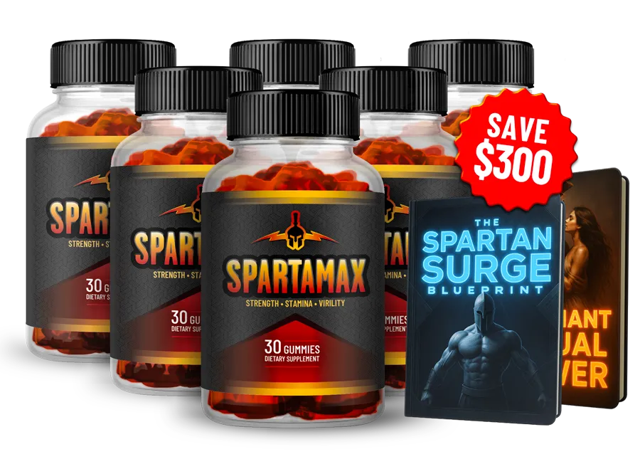 SpartaMax 6 Bottles with Bonuses