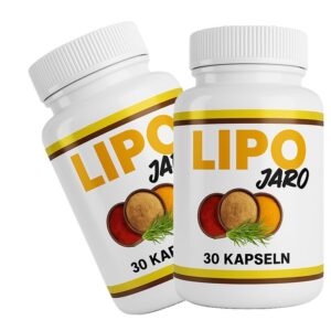 LipoJaro Review – official LipoJaro bottles, 30 capsules each